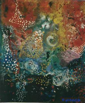 Unterwasserlandschaft mit Seepferdchen